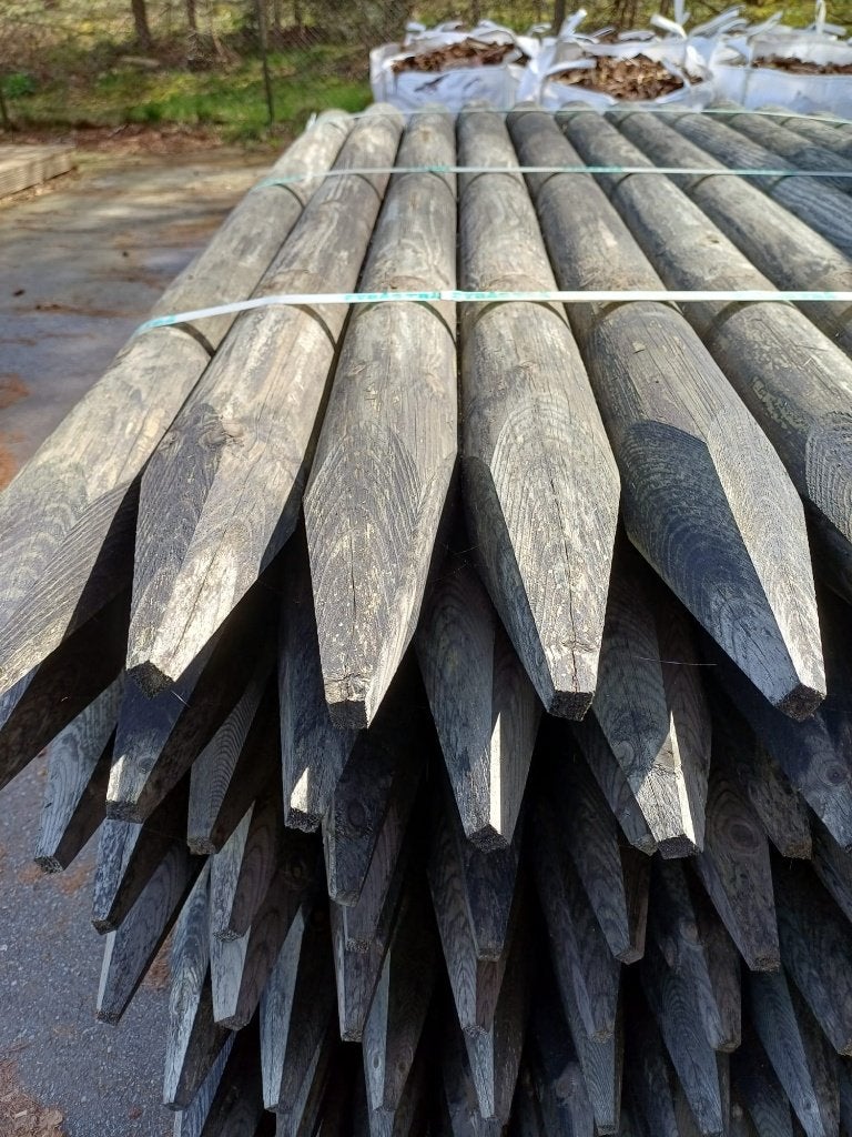 Grenen gefreesd 175cm Ø10cm nr. 677, Ophalen, Nieuw, Minder dan 180 cm, Palen