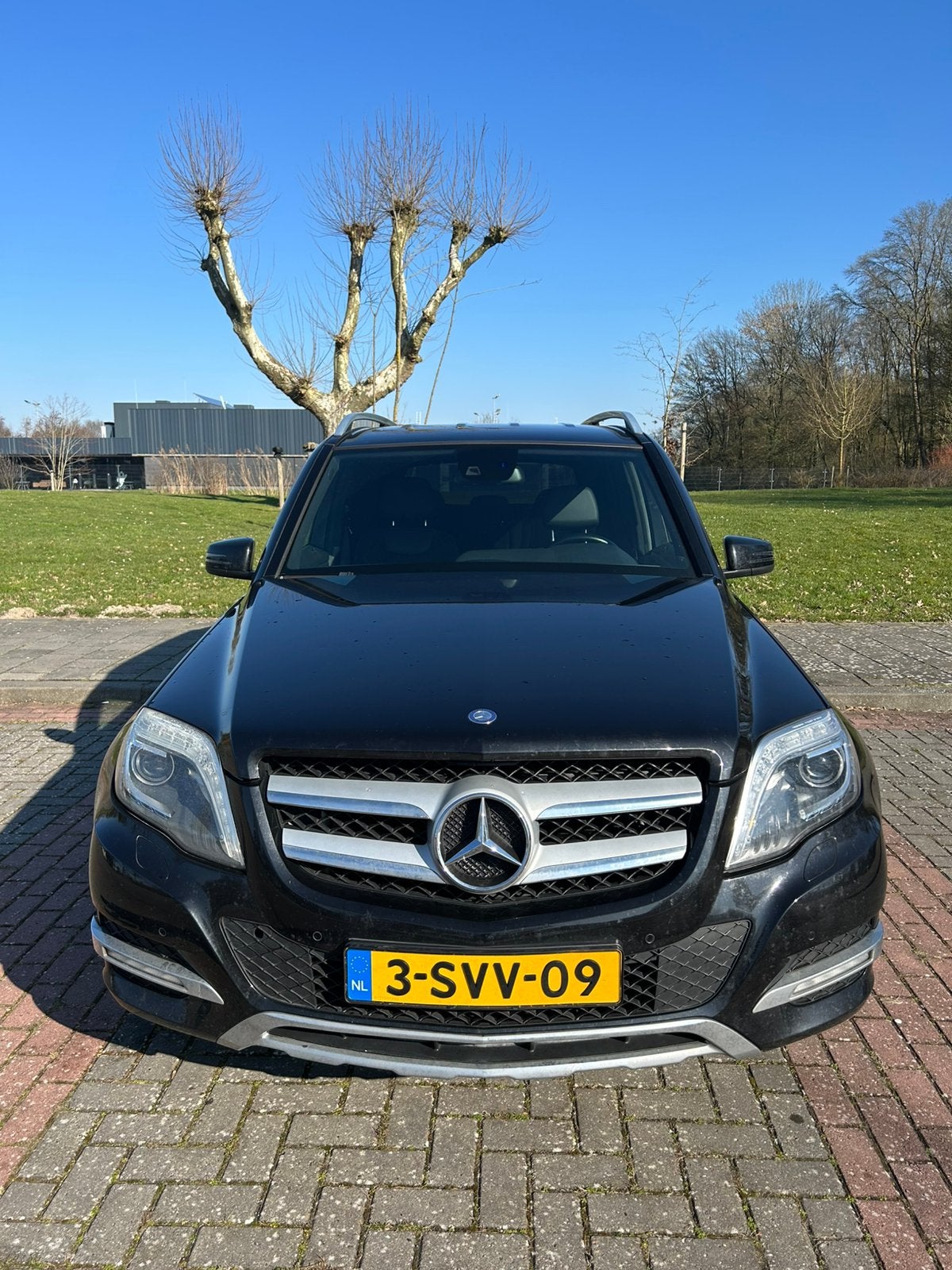 Mercedes-Benz GLK 2.1 CDI Glk220 4MATIC AUT 2013 Zwart FULL, Auto's, Automaat, Zwart, 4 cilinders, Leder en Stof