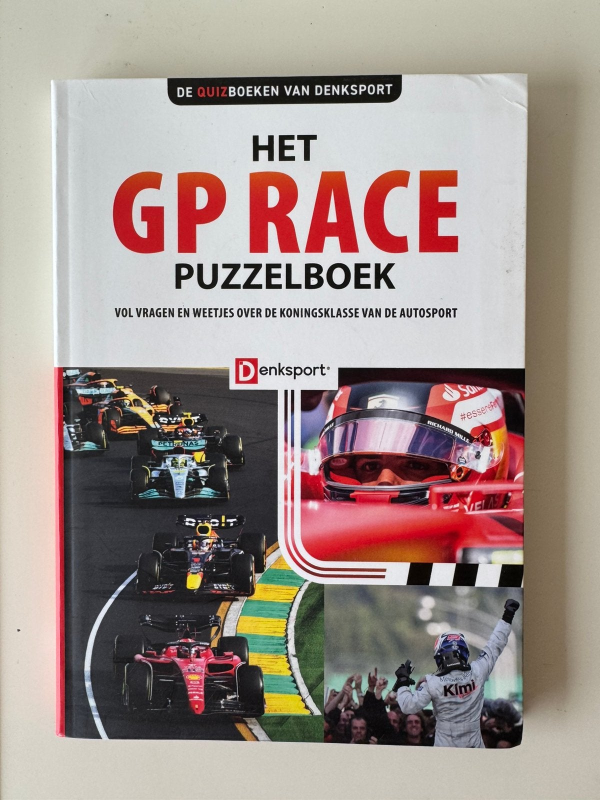Het GP RACE Puzzelboek - NIEUW - Quizboeken van Denksport, Hobby en Vrije tijd, Denksport en Puzzels, Ophalen of Verzenden, Minder dan 500 stukjes