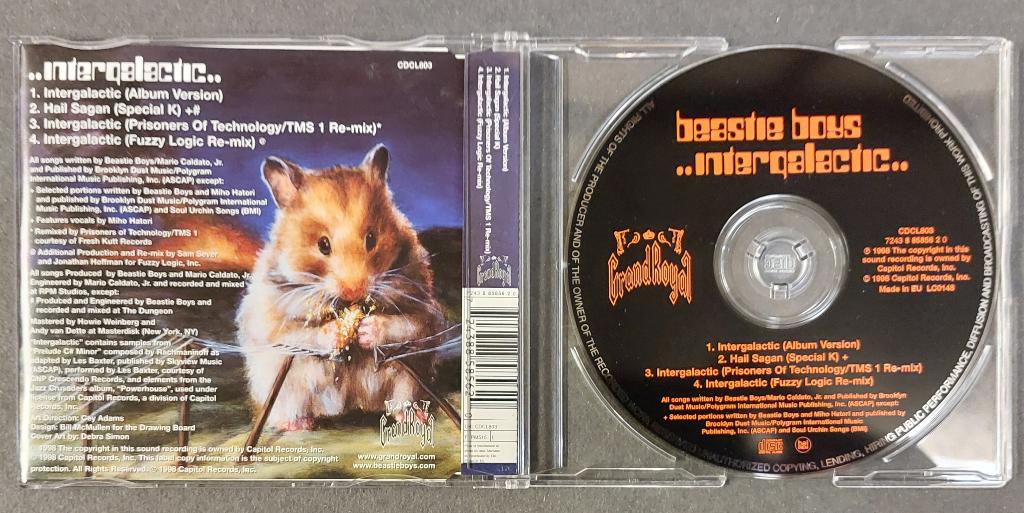 Beastie Boys CD-SINGLE NIEUW Intergalactic 1998, Verzenden, 1985 tot 2000, Nieuw in verpakking