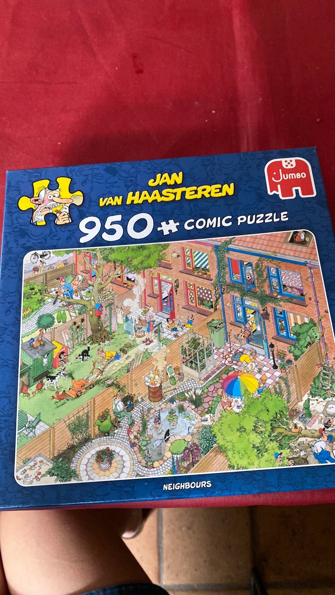 Van Haasteren puzzel buren 950 stukjes, Ophalen, 500 t/m 1500 stukjes, Zo goed als nieuw