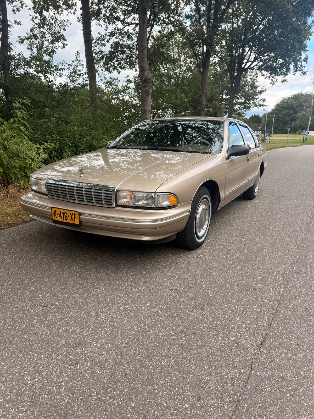 Chevrolet caprice 1995 bijna concours staat, Automaat, Achterwielaandrijving, 4300 cc, Bruin