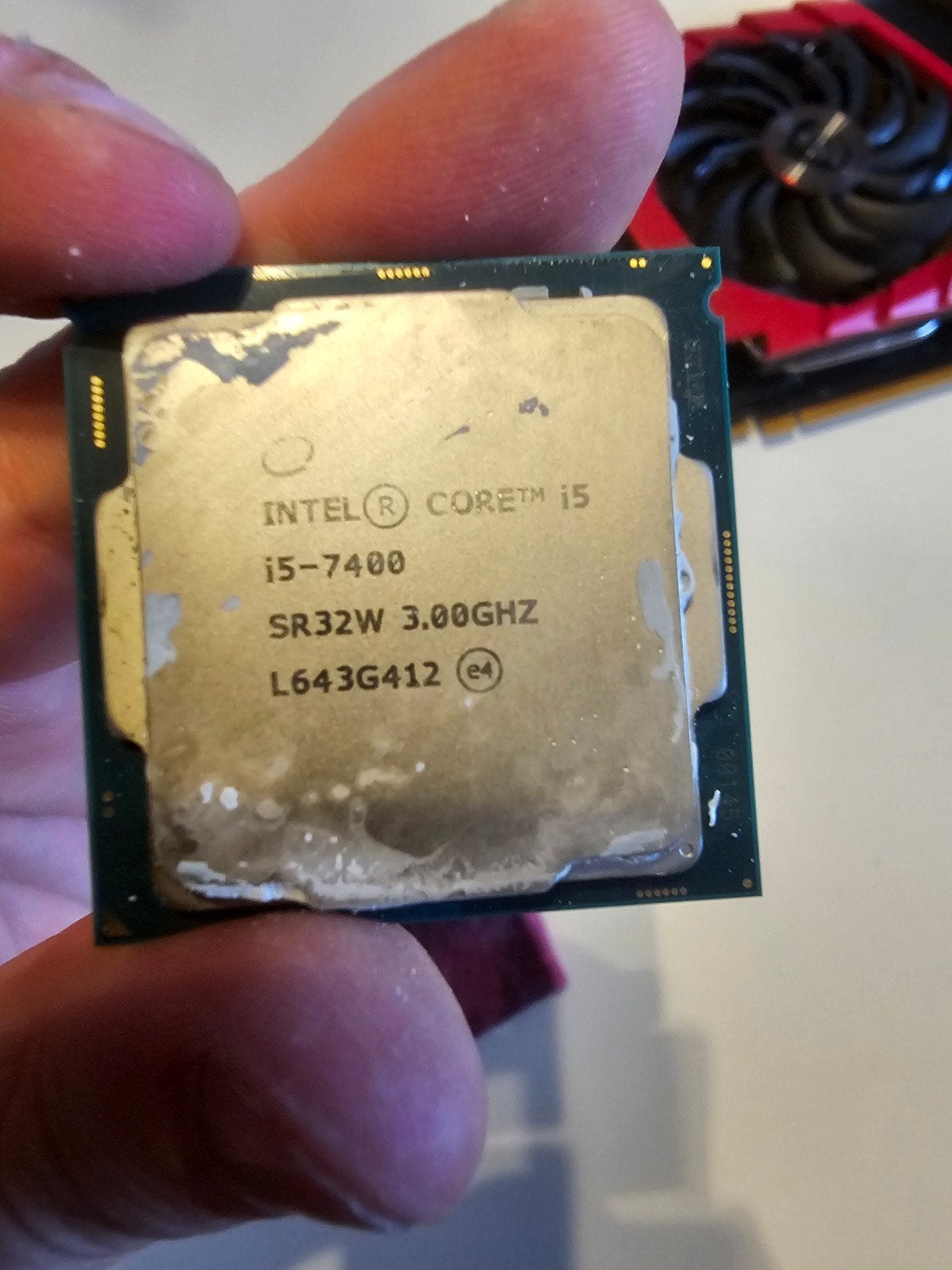 Intel Core i5-7400 Processor - 3.00GHz, Computers en Software, LGA 1151, Gebruikt, 4-core, Ophalen of Verzenden