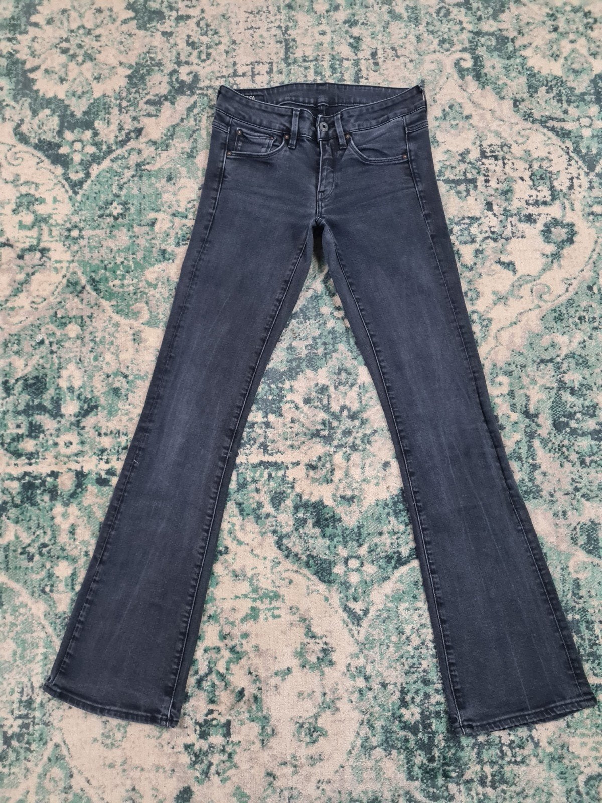 G-star 3301 mid boot W26 L32 Dames Tulsi2632 Low-rise, Blauw, Ophalen of Verzenden, W30 - W32 (confectie 38/40), G-STAR RAW
