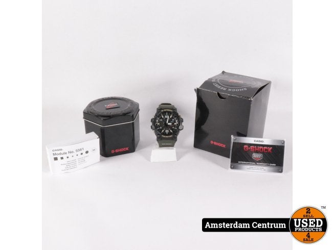 G-Shock Mudmaster Neon Iluminator GWG-100 - ZGAN, G-shock, Zo goed als nieuw, Support@gshock.com, 529 5th Ave
New York, NY 10017
USA