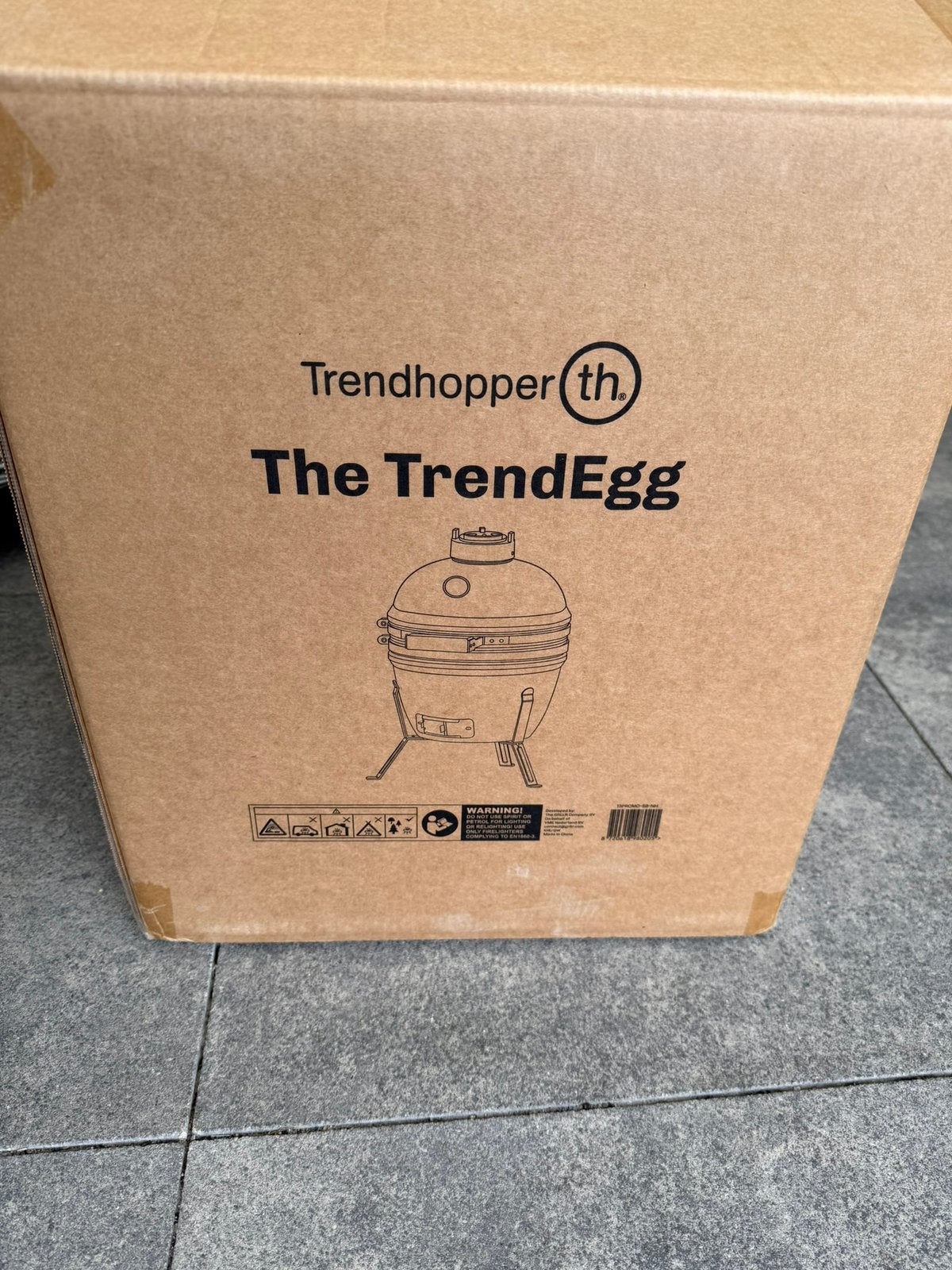 Kamado 15 inch bbq, Ophalen, Zo goed als nieuw