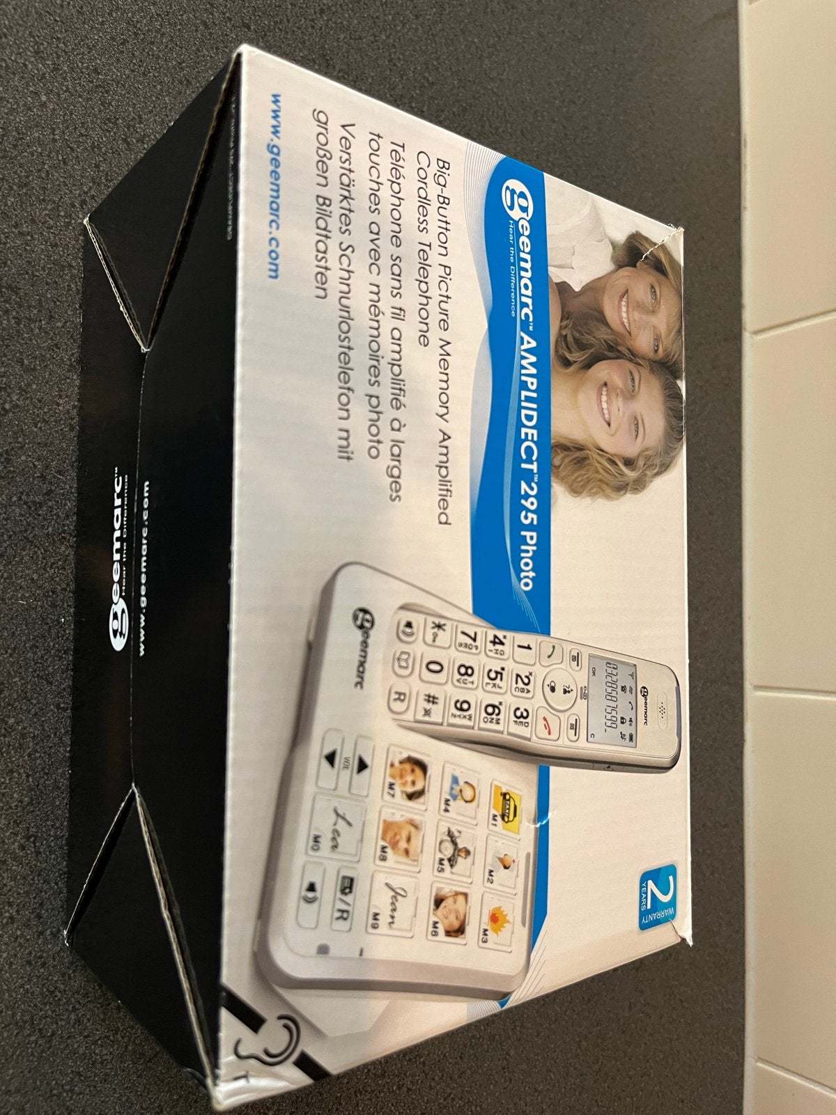 Geemarc AmpliDECT 295 Photo - Seniorentelefoon, Ophalen of Verzenden, Nieuw, 1 handset