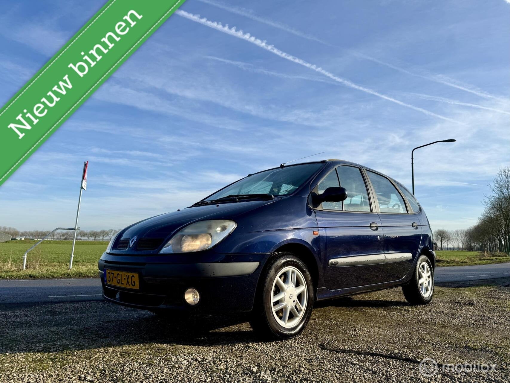 Renault Scenic 2.0-16V RXI, BJ 2001, Airco, APK Dec 2026, Auto's, Renault, Gebruikt, 680 kg, 4 cilinders, Origineel Nederlands