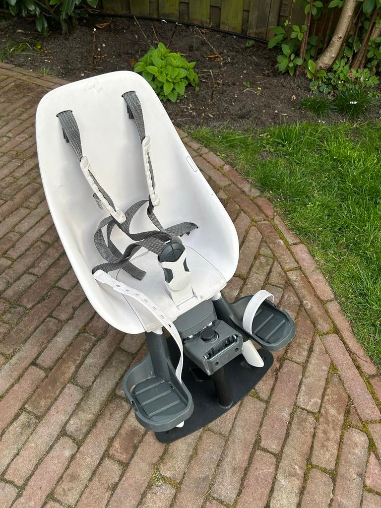 Urban Iki bakfietszitje met Steco adapter Lovens, Ophalen, Voorzitje, 0 t/m 13 kg, Gebruikt
