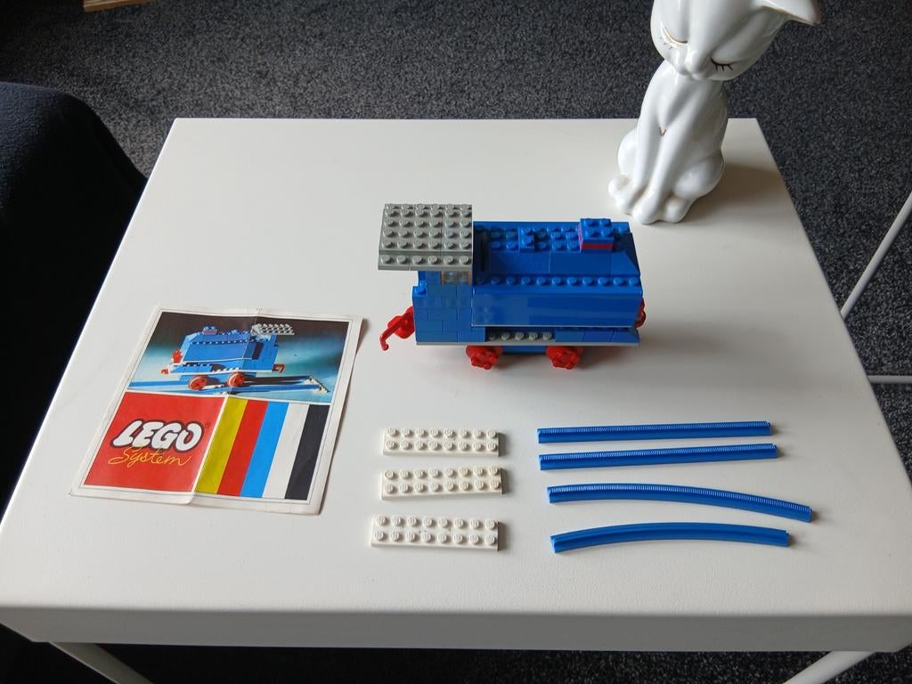 Lego nr 112     4,5 volt lokomotief, Gebruikt, Ophalen of Verzenden, Compleet, Castle