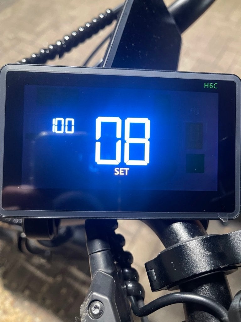 Fatbike display H6C opvoedbaar - killswitch, Ophalen of Verzenden, Nieuw, OUXI/ALLE FATBIKES