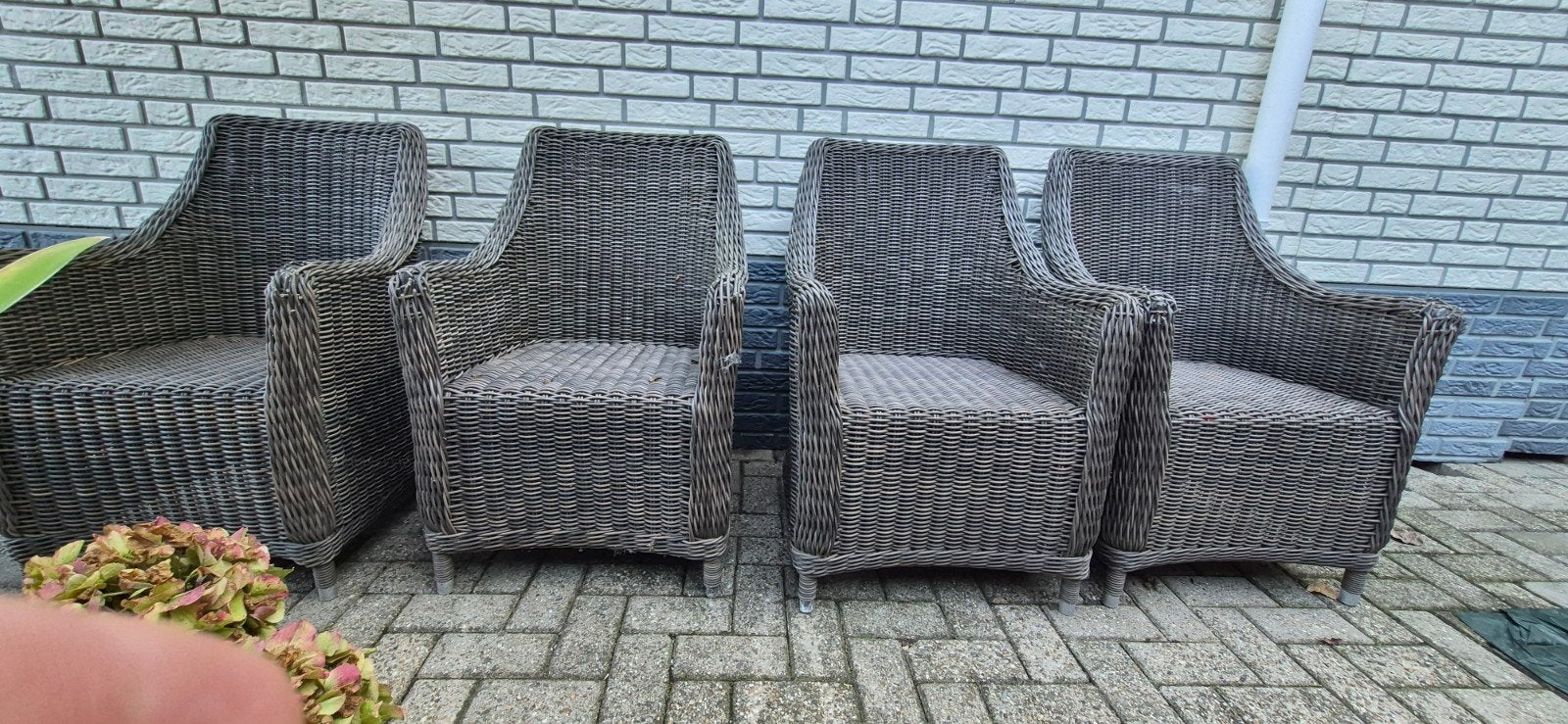 Mooie Celeste Outdoor rotan tuinstoelen / fauteuils, Ophalen of Verzenden, Rotan