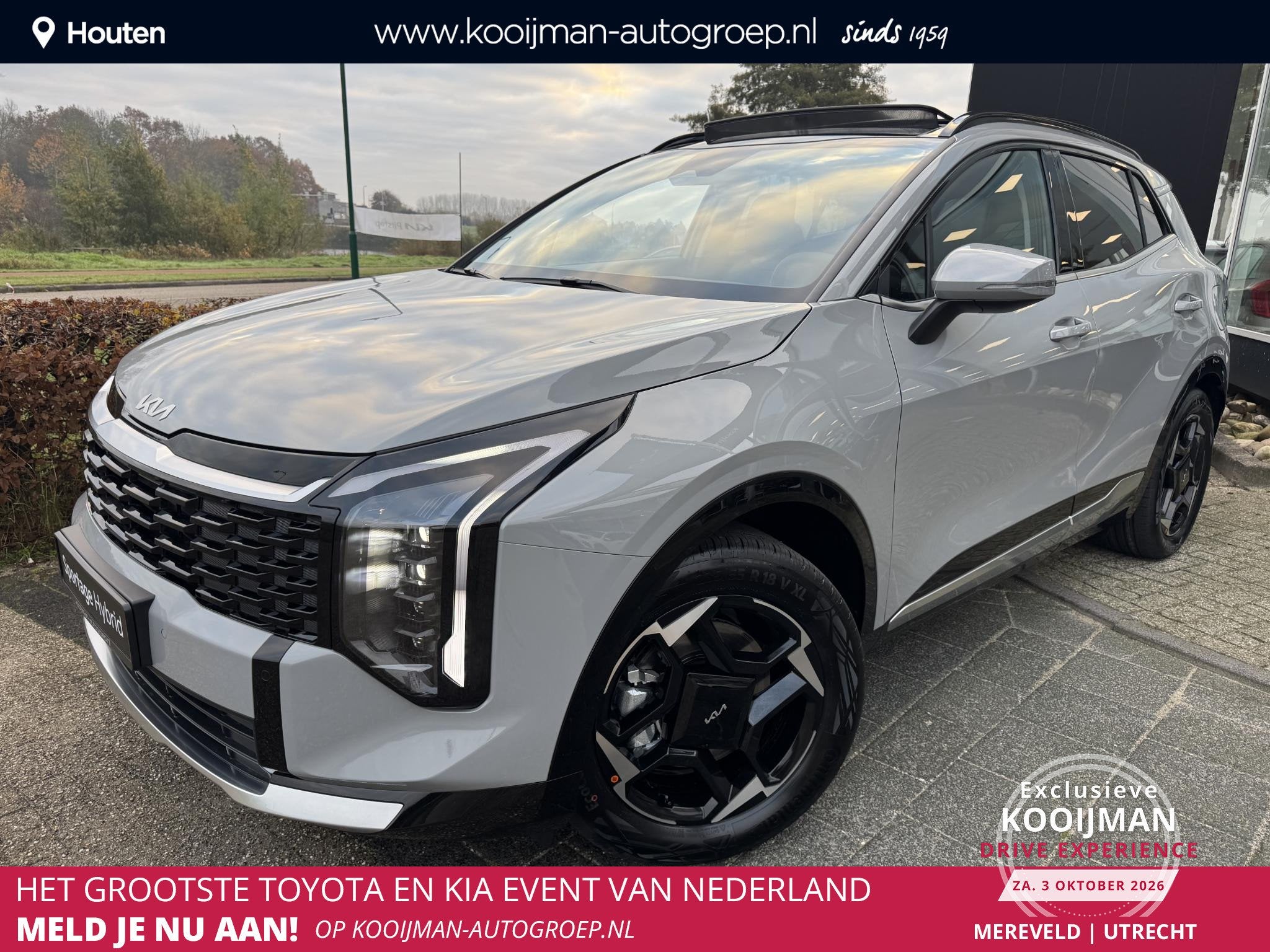 Kia Sportage 1.6 T-GDi Hybrid DynamicPlusLine , Snel Leverba