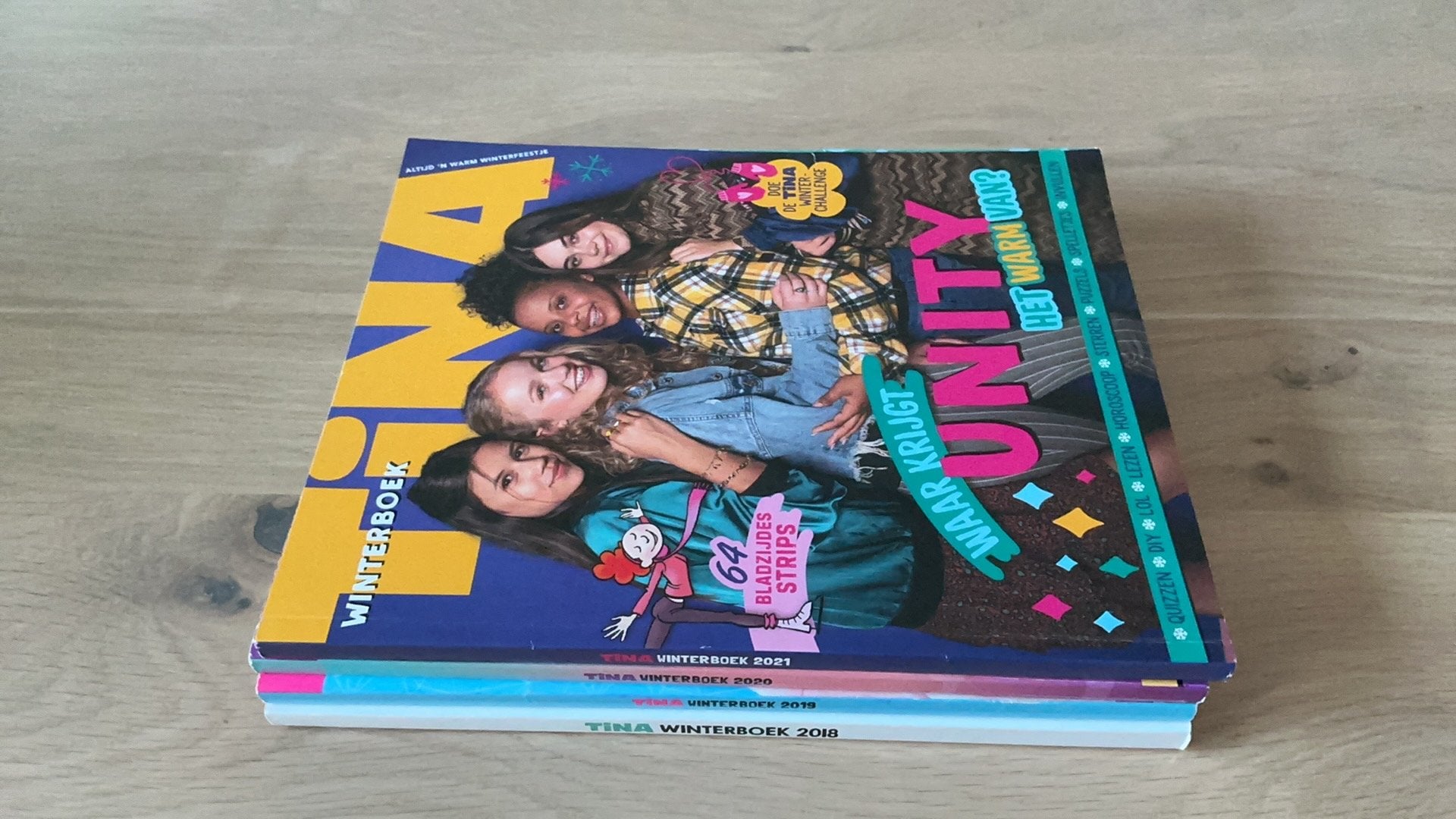 4x tina winterboek, Ophalen of Verzenden, Gelezen, Overige typen