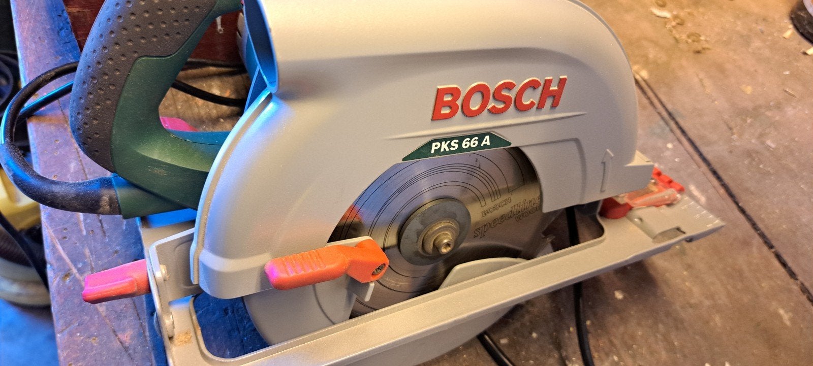 Bosch cirkelzaag 66A, Ophalen, Cirkelzaag, Nieuw, 1200 watt of meer