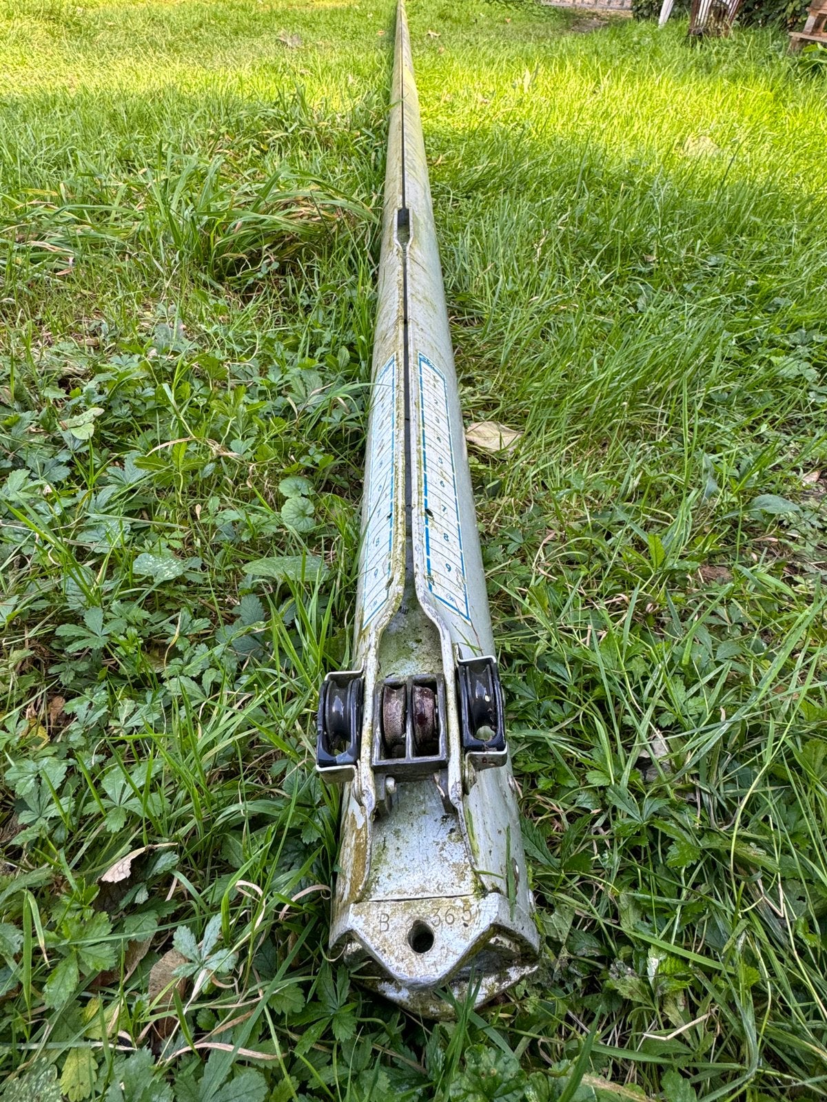 Aluminium Mast Dart 20 met verstaging en beams, Watersport en Boten, Ophalen, 6 meter of meer, Gebruikt, Minder dan 15 m²