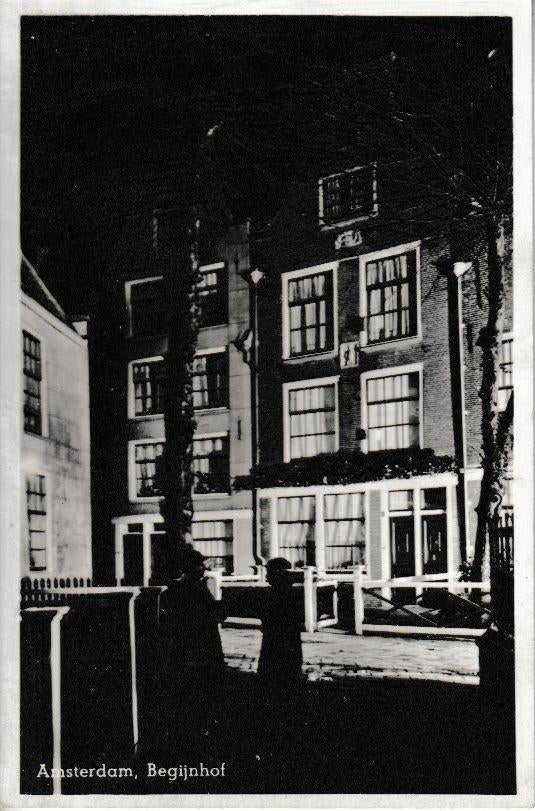 AMSTERDAM - BEGIJNHOF, Ophalen of Verzenden, 1940 tot 1960, Gelopen, Noord-Holland
