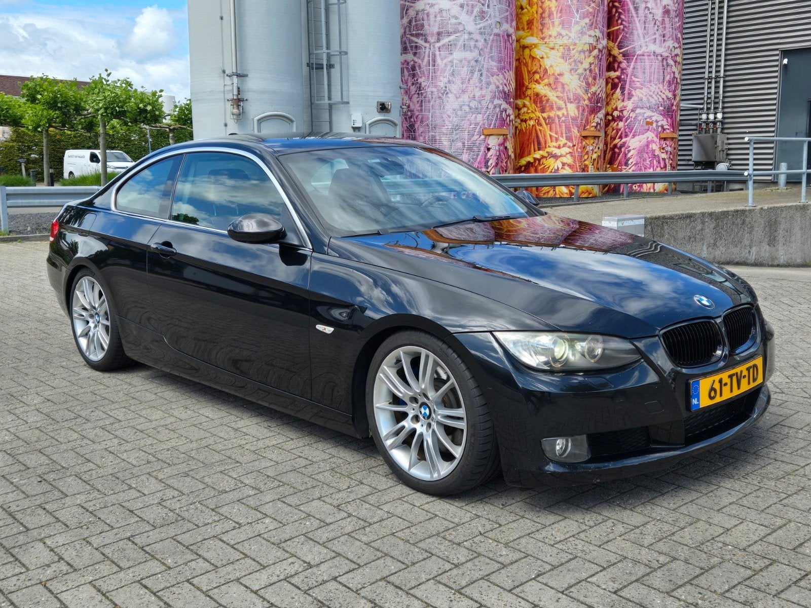 BMW 3-Serie 3.0 E92 335i Coupe AUT 2007 Zwart, Automaat, Achterwielaandrijving, 4 stoelen, Zwart