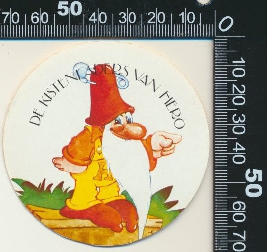 Sticker: Hero - De kistenladers van Hero (2), Ophalen of Verzenden, Zo goed als nieuw, Bedrijf of Vereniging