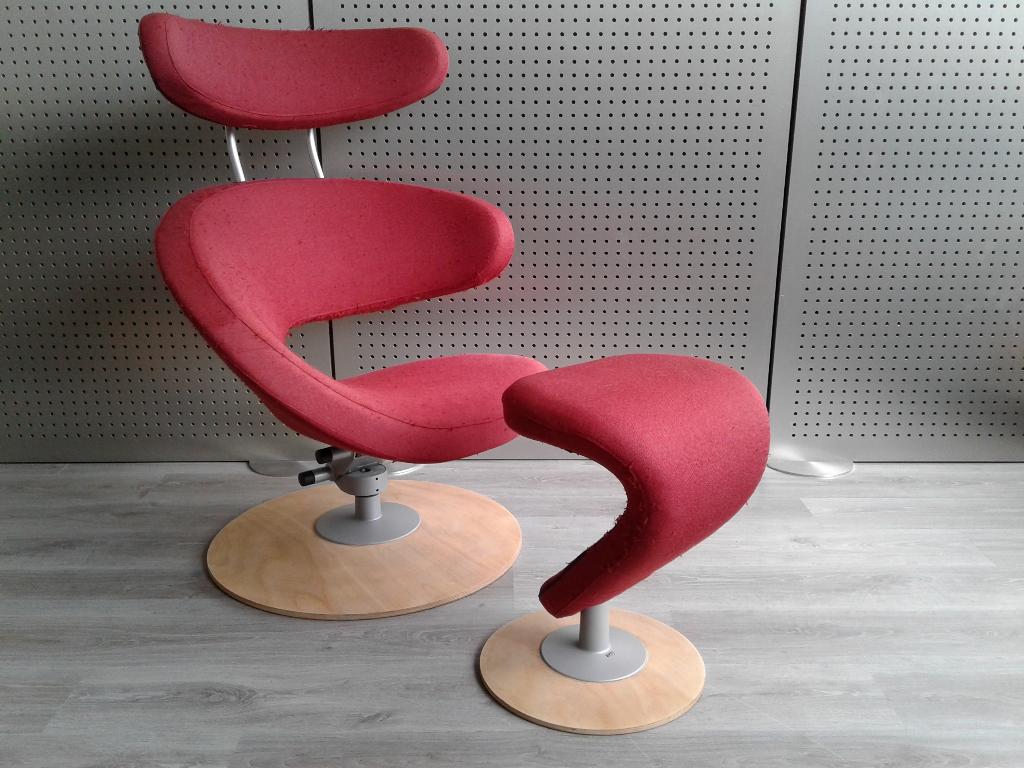 Stokke (Variér) Peel (Bordeaux), Gebruikt!, Huis en Inrichting, Fauteuils, Ophalen, Gebruikt, Variér, Overige materialen