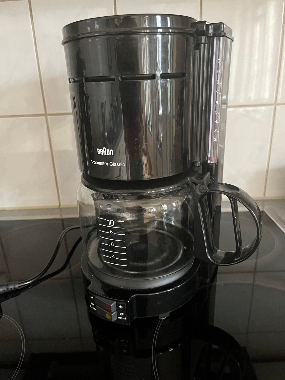 Braun Aromaster Classic Koffiezetapparaat - Zwart, Ophalen, Gebruikt, 10 kopjes of meer, Koffiemachine