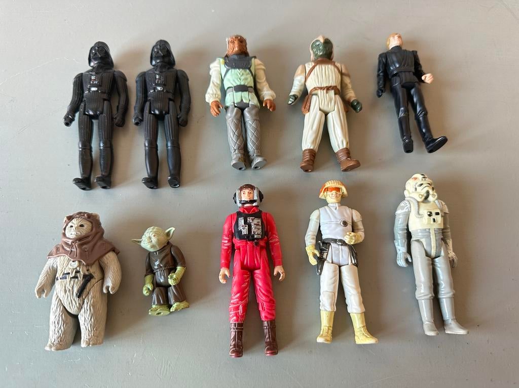 Lot Star Wars vintage figuren Kenner, Verzamelen, Star Wars, Ophalen of Verzenden, Gebruikt, Actiefiguurtje