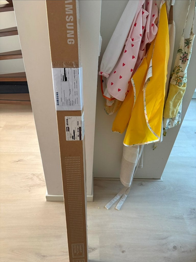Samsung the Frame (2025) 55 inch teakhout lijst, Ophalen of Verzenden, Nieuw