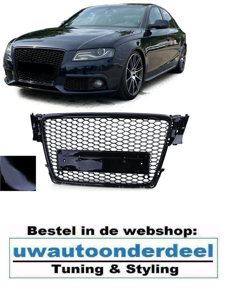 Sport Grill Zonder Embleem Glans Zwart Honingraat Voor Audi, Verzenden, Automotive Parts, A.parts@hotmail.nl, Trasmolenlaan 12 3447 GZ Woerden