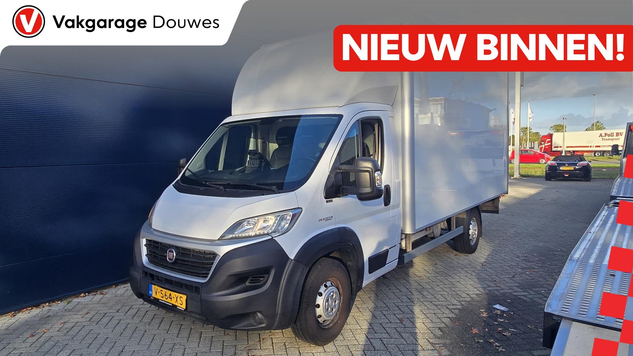 Fiat Ducato 35H 2.3 MultiJet L3H1 |NAP|3p.|D-Hollandia laadk, Voorwielaandrijving, Gebruikt, Euro 6, 3000 kg