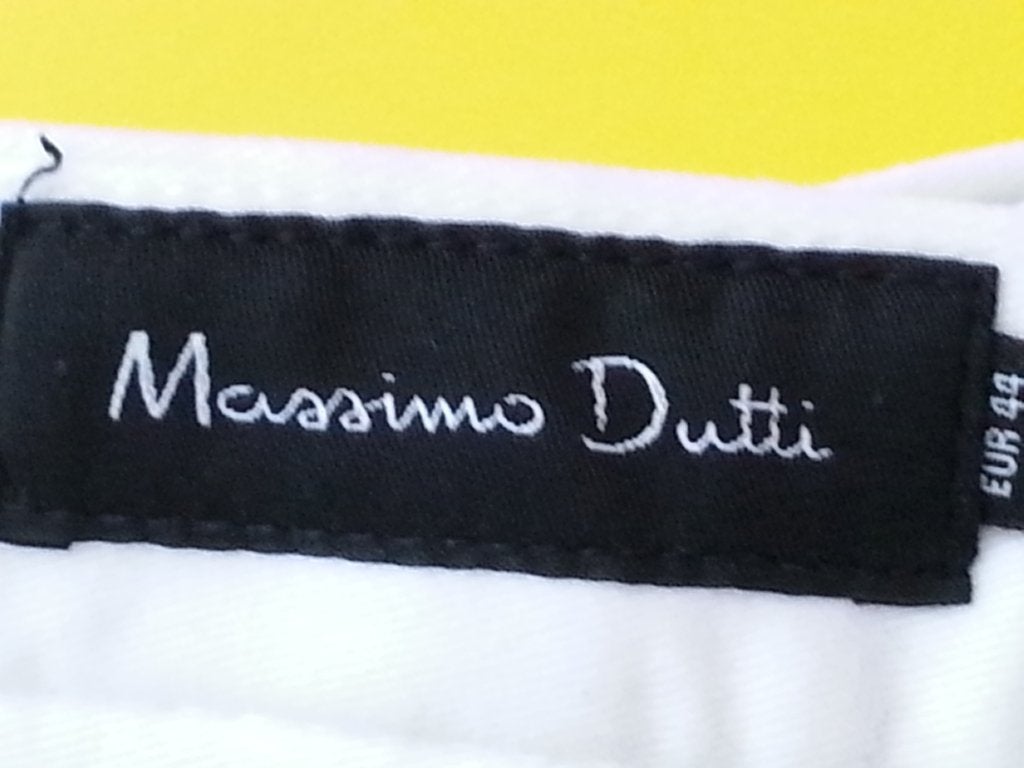 Nieuw Massimo Dutti broek met witte kleur maat 34, Kleding | Heren, Broeken en Pantalons, Nieuw, Massimo Dutti, Verzenden, Maat 48/50 (M)