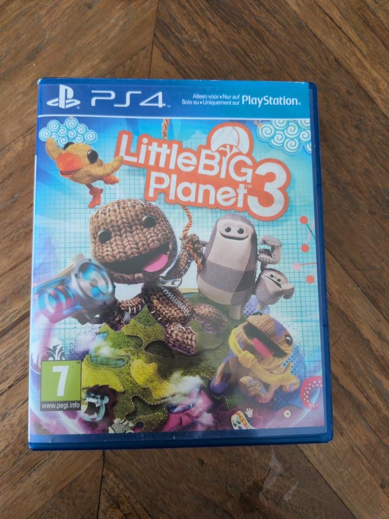 Little Big Planet 3 - PS4, Spelcomputers en Games, Games | Sony PlayStation 4, Ophalen of Verzenden, Zo goed als nieuw, Eén computer