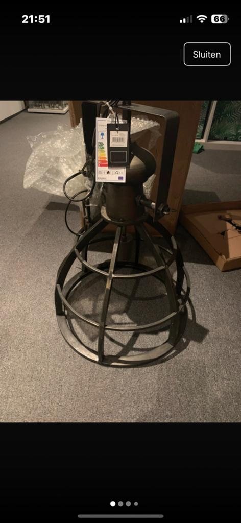 Hanglampen, Ophalen, Zo goed als nieuw, Minder dan 5 flessen
