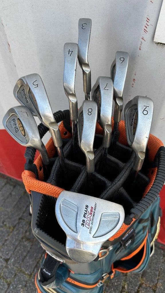 Ping 13 golfset met tas en putter (excl. drivers), Ophalen, Gebruikt, Set, Ping