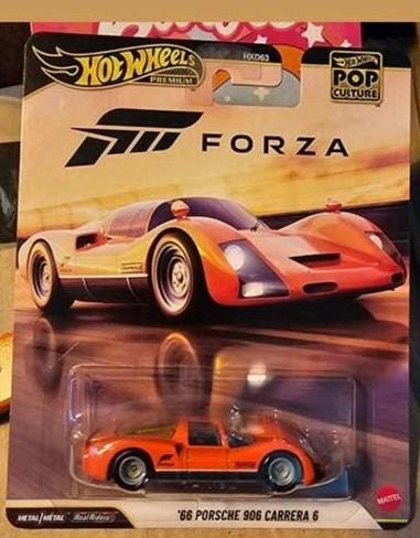 Hot Wheels Premium Forza '66 Porsche 906 Carrera 6, Nieuw, Ophalen of Verzenden, Service.nl@mattel.com, Mattel