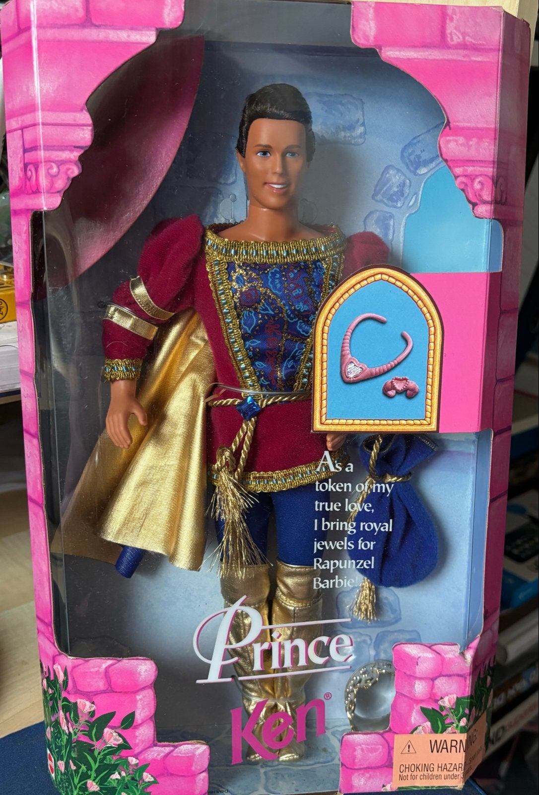 Prince Ken Rapunzel Barbie pop - NRFB, Ophalen of Verzenden, Zo goed als nieuw, Fashion Doll