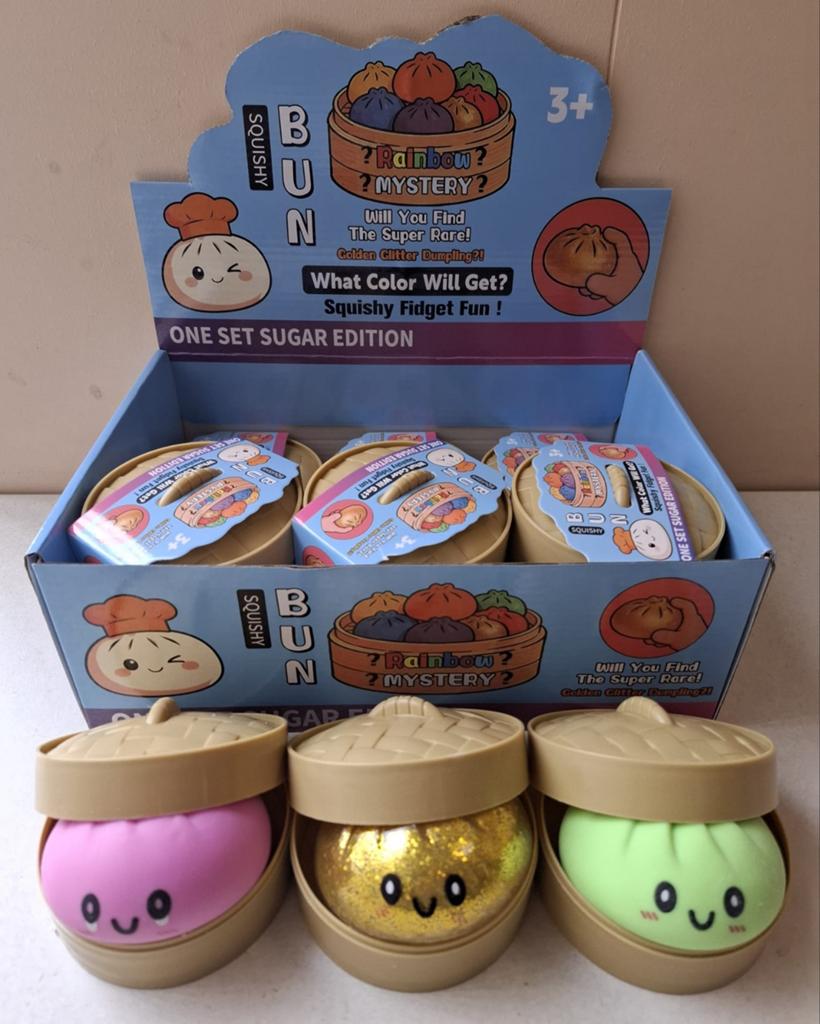 Squishy Dumplings 8,5 cm 12 stuks Groothandel € 3,-, ., Jongen of Meisje, Nieuw, Ophalen of Verzenden