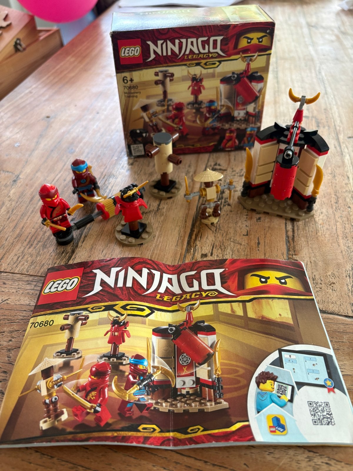 Lego Ninjago Legacy 70680 Monasterytraining Complete, Lego, Ophalen of Verzenden, Zo goed als nieuw, Compleet