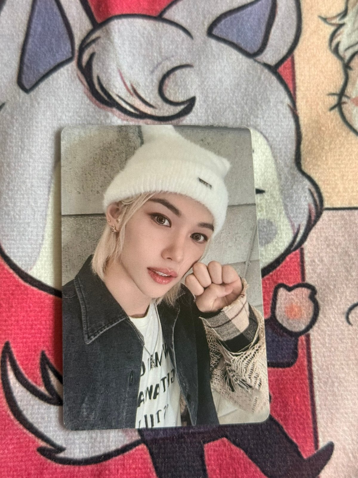Stray Kids Felix photo card, Ophalen of Verzenden, Zo goed als nieuw, Foto of Kaart