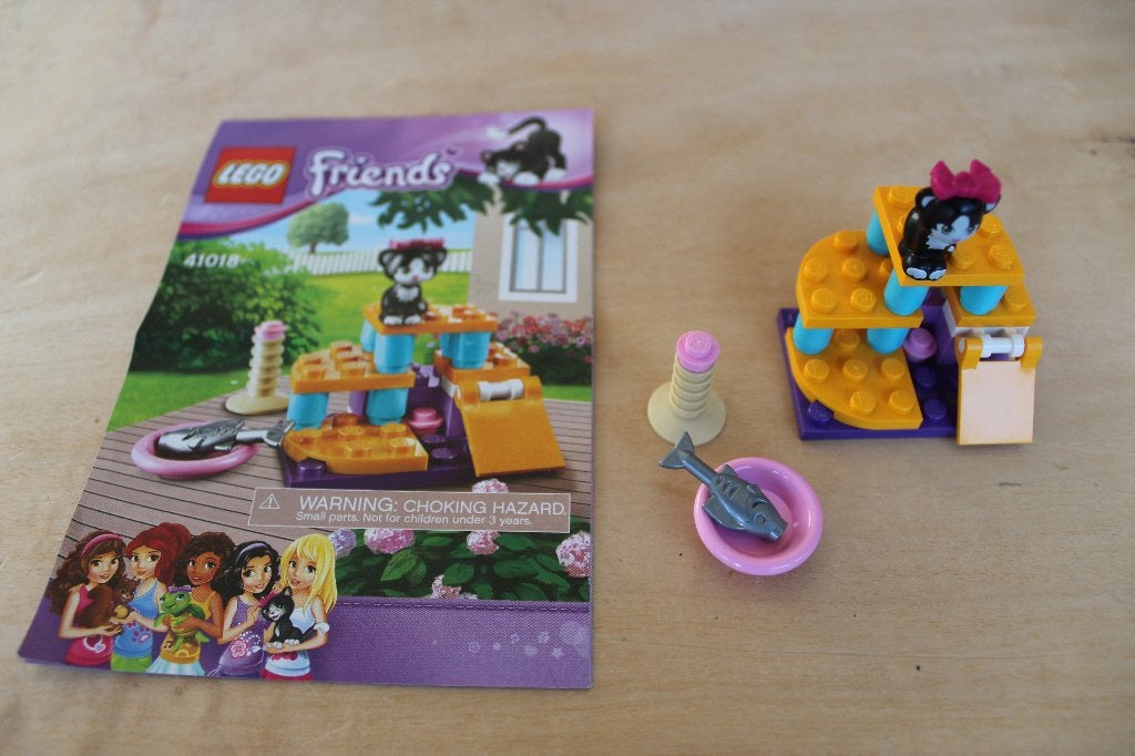 Lego Friends 41018 De speelplaats van een kat, Lego, Compleet, Friends, Ophalen of Verzenden