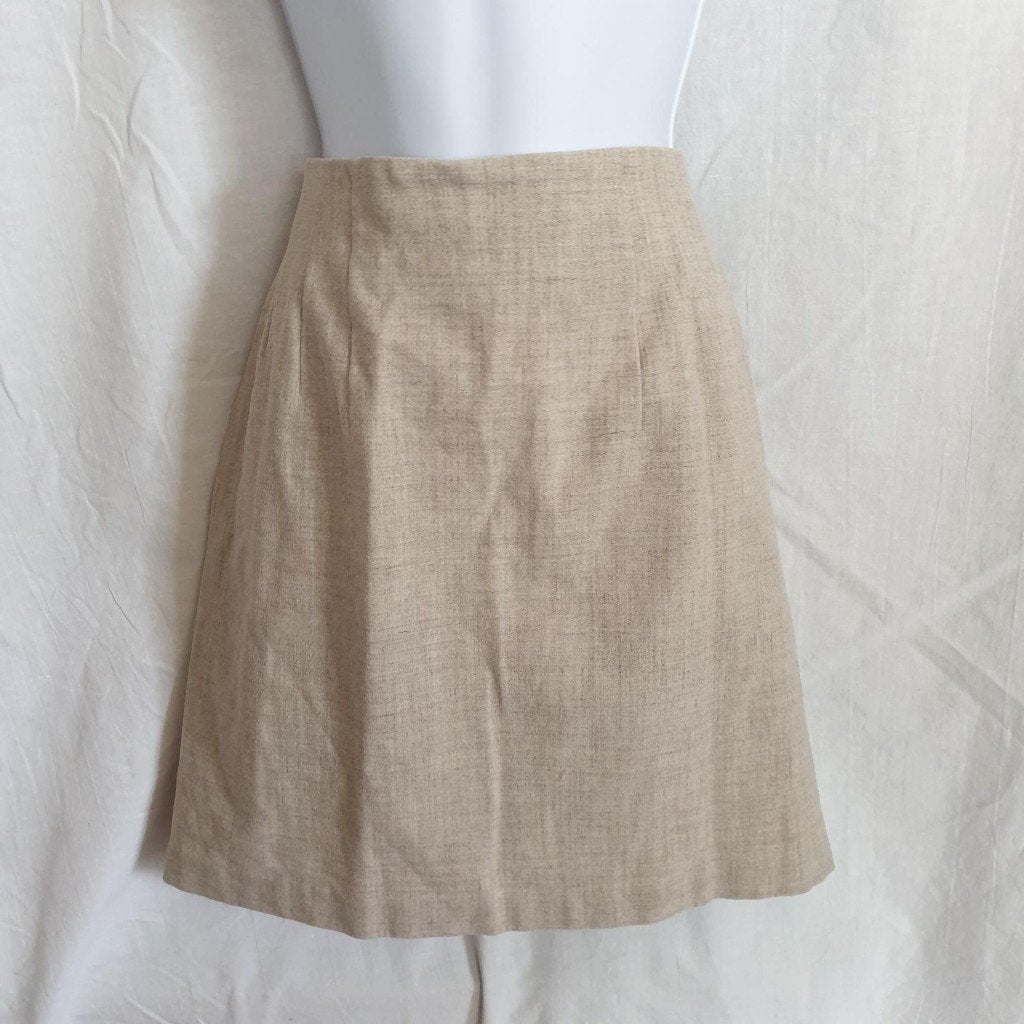 Nette grijze rok. Mt 40. Merk Q-Line, Kleding | Dames, Maat 38/40 (M), ., Beige, Ophalen of Verzenden