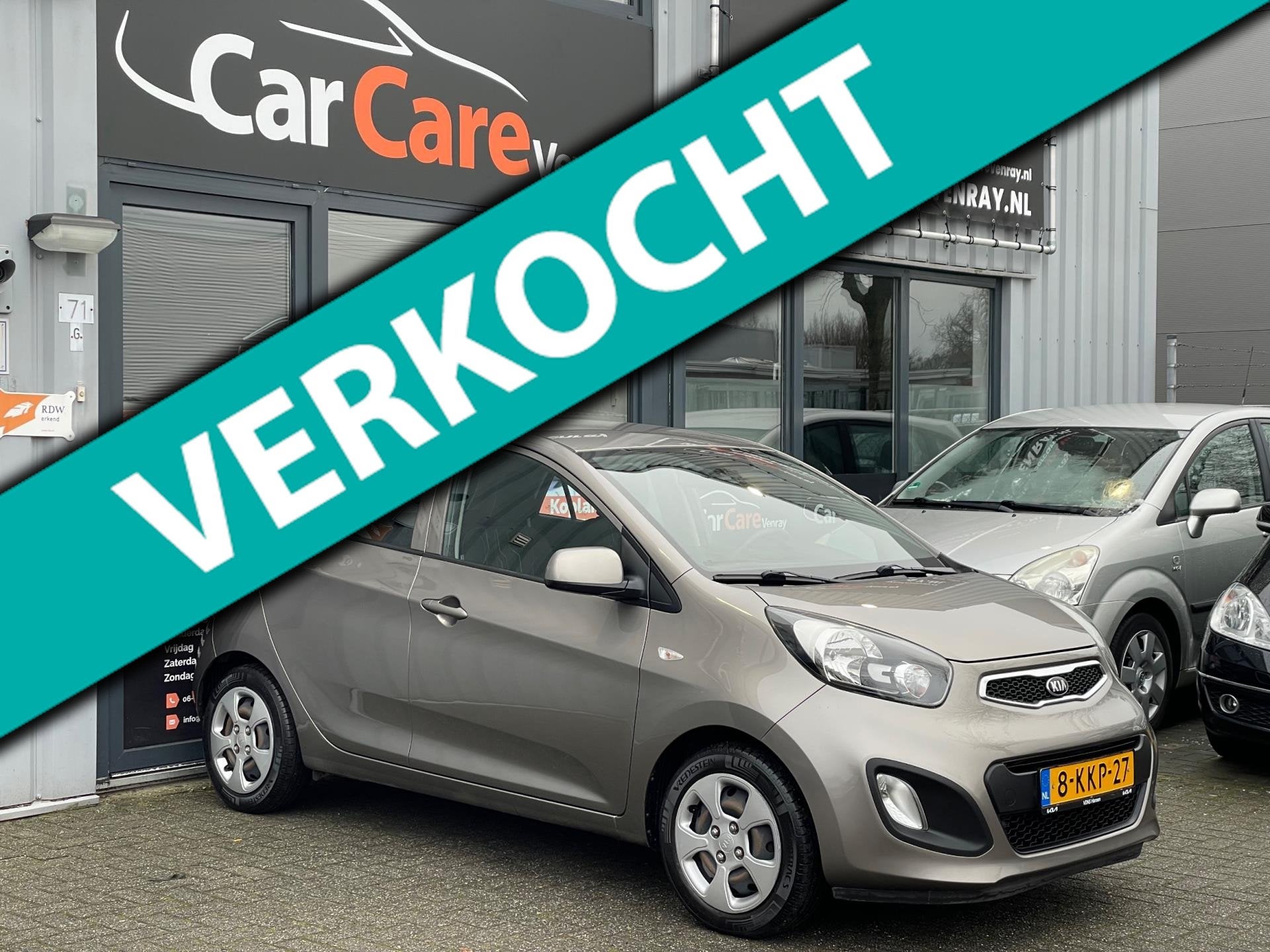 Kia Picanto 1.0 CVVT ISG Comfort Pack APK02-2027 NAVIGATIE N, Voorwielaandrijving, Stof, Gebruikt, Zwart