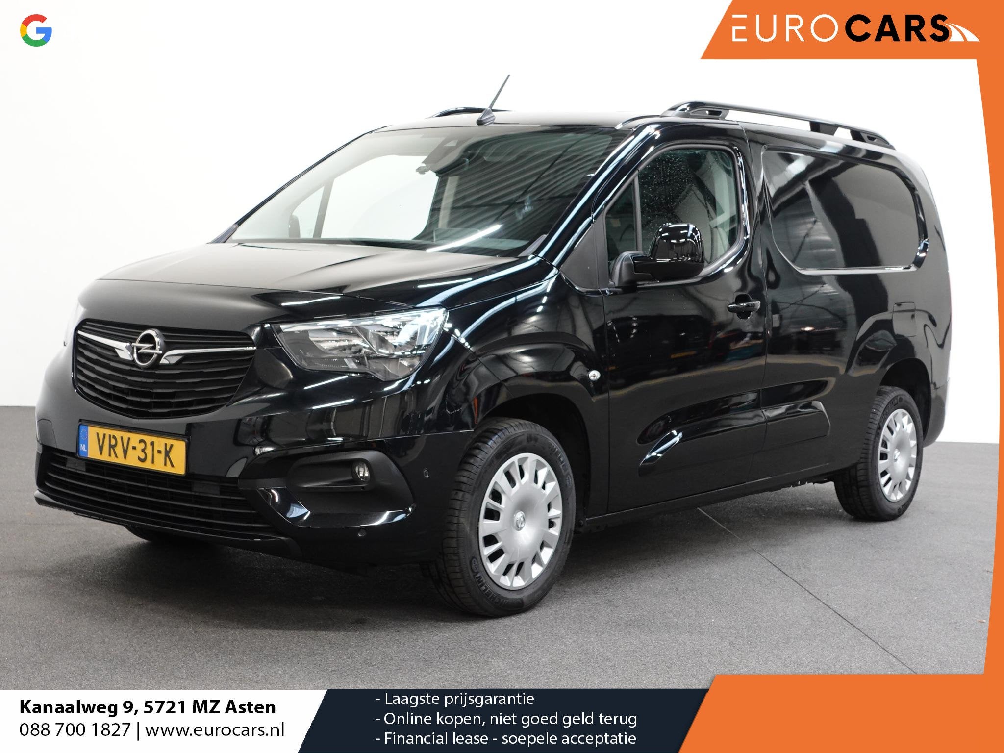Opel Combo 1.5D 130PK L2H1 Edition Automaat Airco Navigatie, Stof, Gebruikt, Euro 6, 4 cilinders