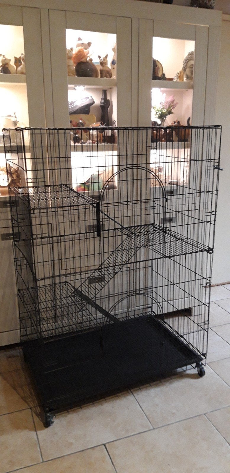 Nieuwe knaagdieren kooi op wieltjes, Kooi, Ophalen, Minder dan 60 cm, Minder dan 75 cm