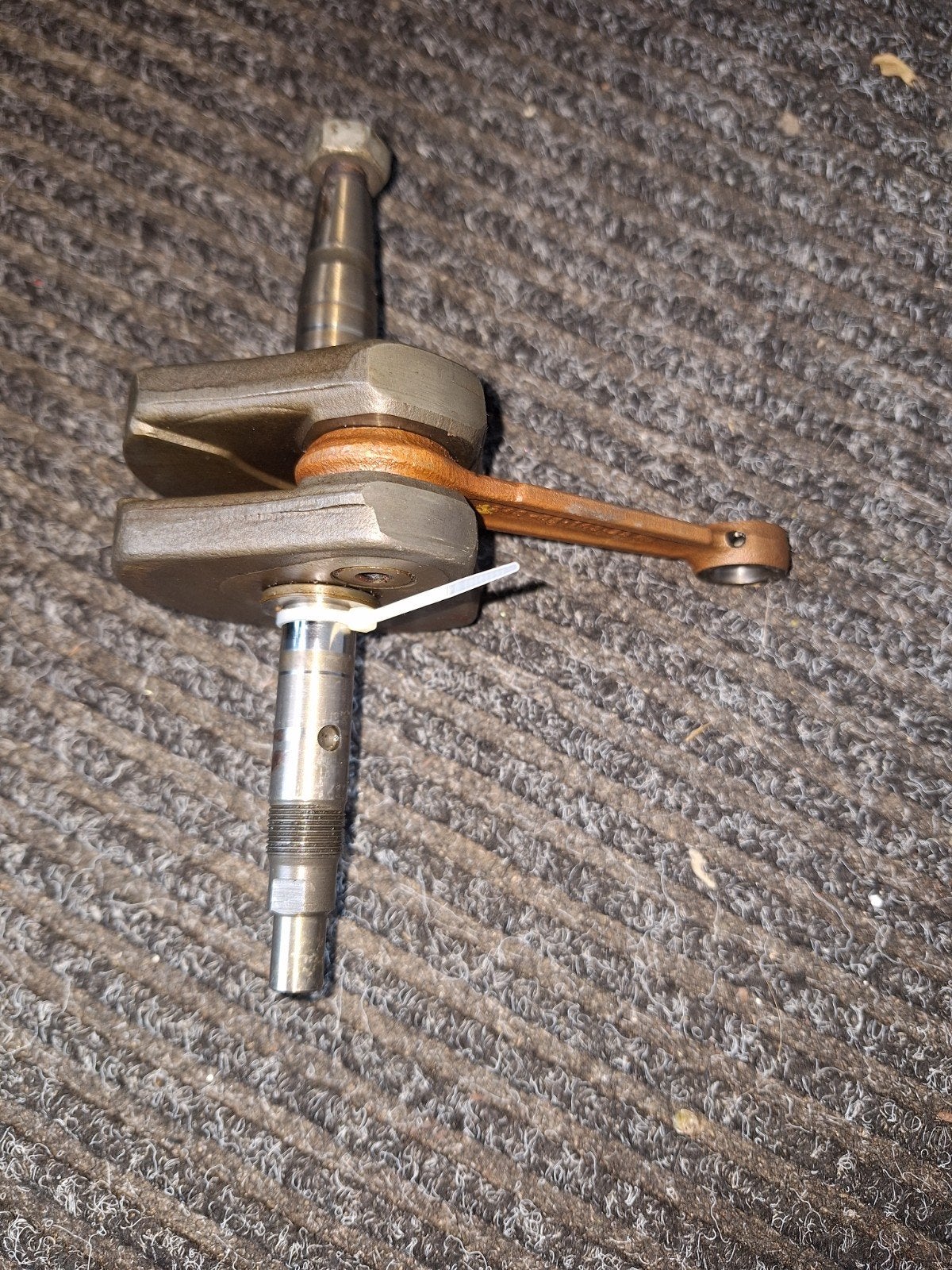 Zundapp 266-50 originele krukas van 3 handversnelling, Ophalen of Verzenden, Gebruikt, Blok