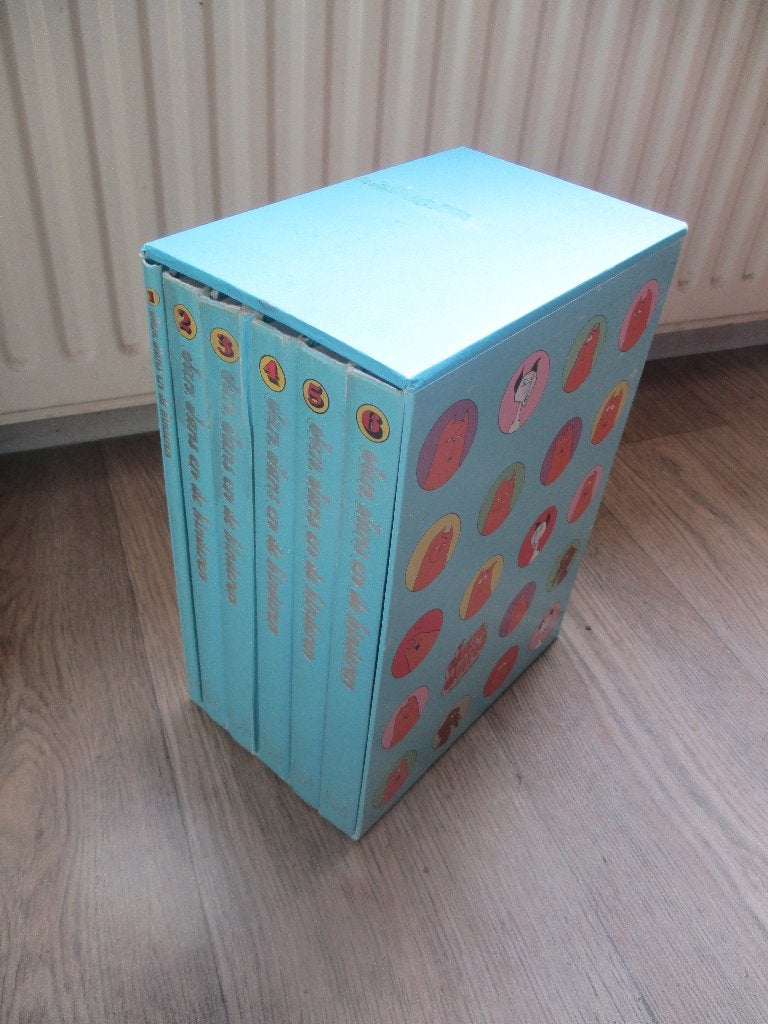 Jan Jans en de Kinderen, box met 6 dikke delen, Boeken, Stripboeken, Eén stripboek, Ophalen of Verzenden, Gelezen