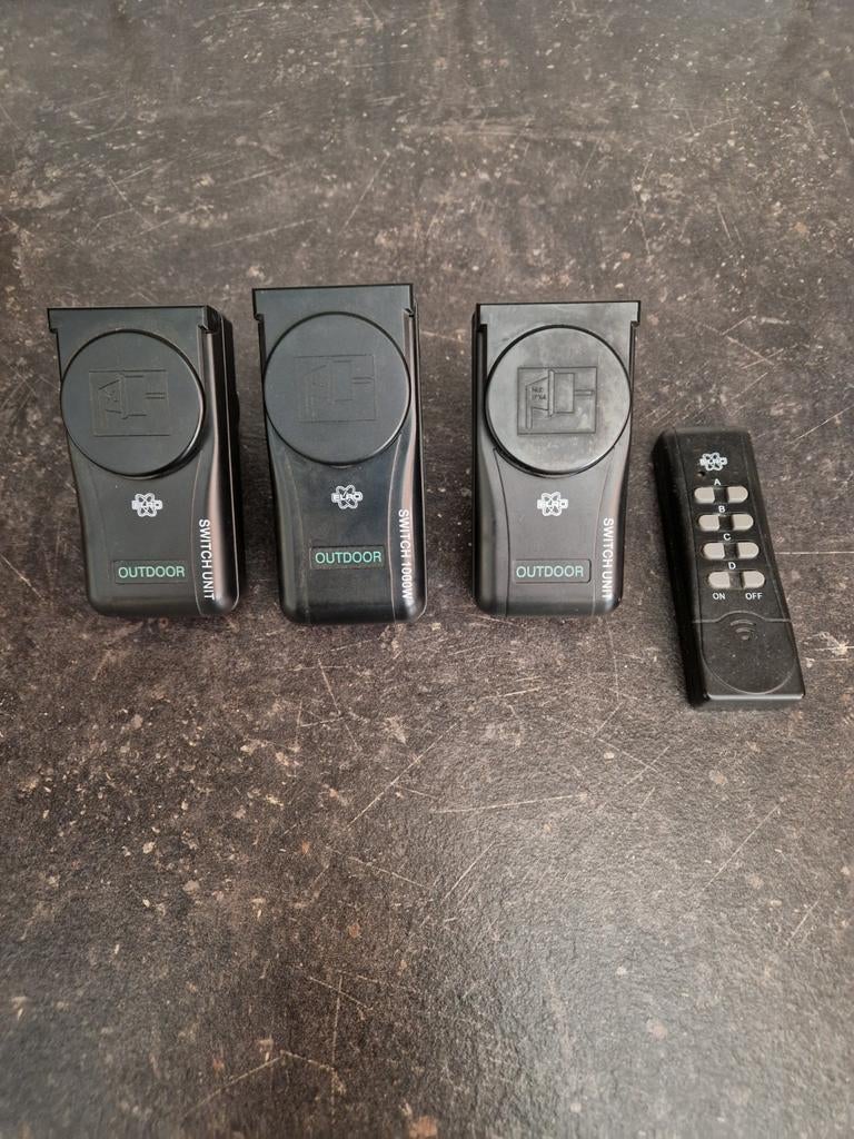 Klik aan klik uit outdoor, Huis en Inrichting, Deurbellen, Ophalen of Verzenden