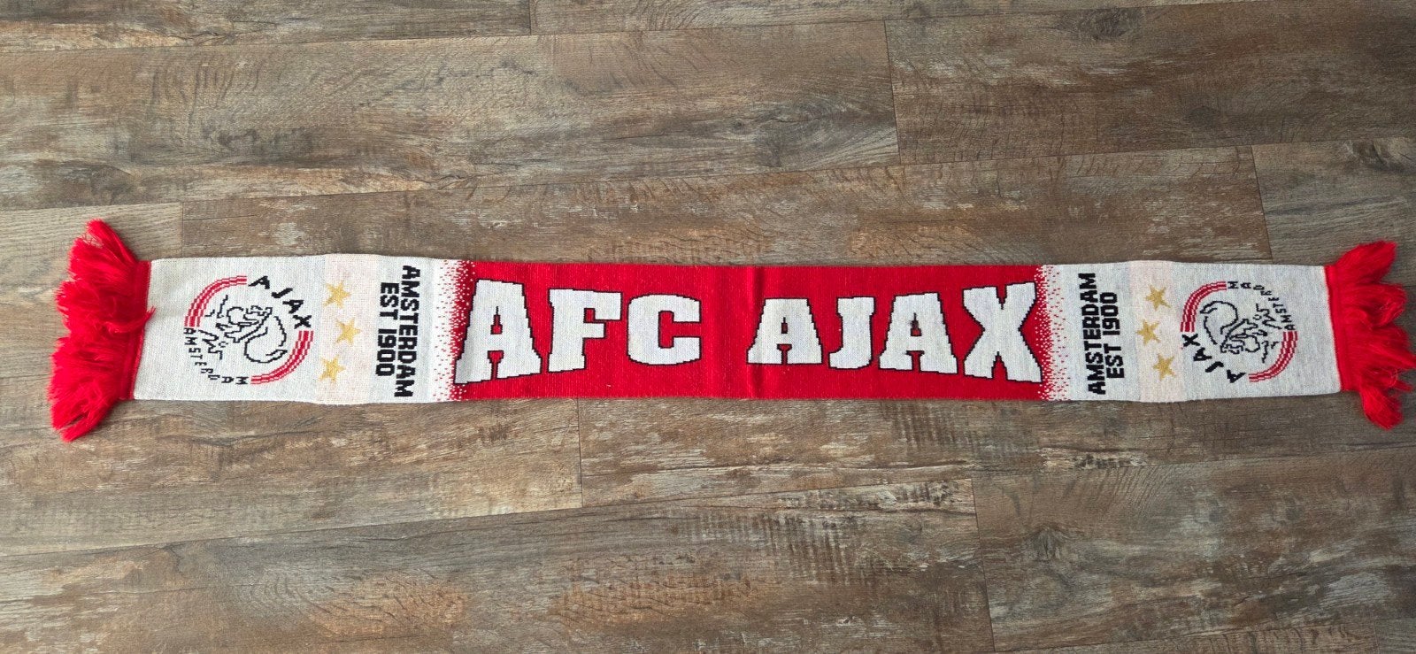 Sjaal Ajax, Verzamelen, Sportartikelen en Voetbal, Ophalen of Verzenden, Zo goed als nieuw, Ajax, Vaantje of Sjaal