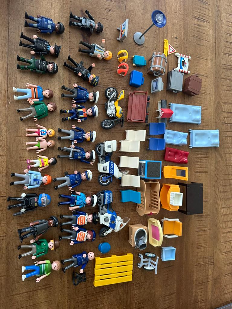 Playmobil playmobiel figuren poppetjes en diversen, Ophalen, Gebruikt
