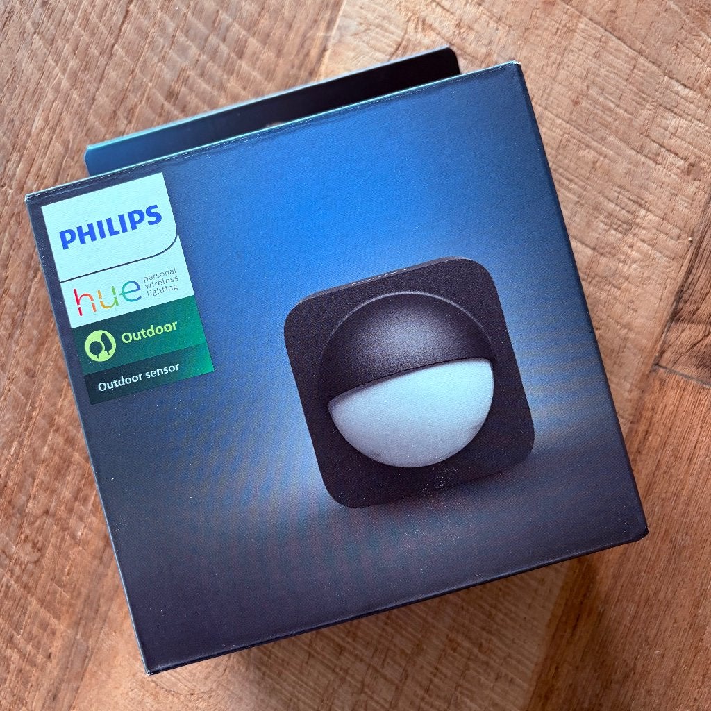 Philips Hue Outdoor Sensor, Tuin en Terras, Buitenverlichting, Minder dan 50 watt, Ophalen of Verzenden, Netvoeding, Licht-donker-sensor