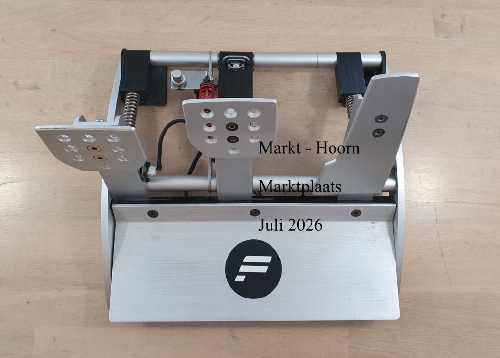 Fanatec ClubSport pedalen met loadcell, Racestuur, Ophalen of Verzenden, Zo goed als nieuw, Verstelbaar